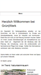 Mobile Screenshot of gruenwerk.info